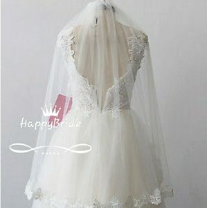 Beautiful Lace & Sequins Wedding Veil